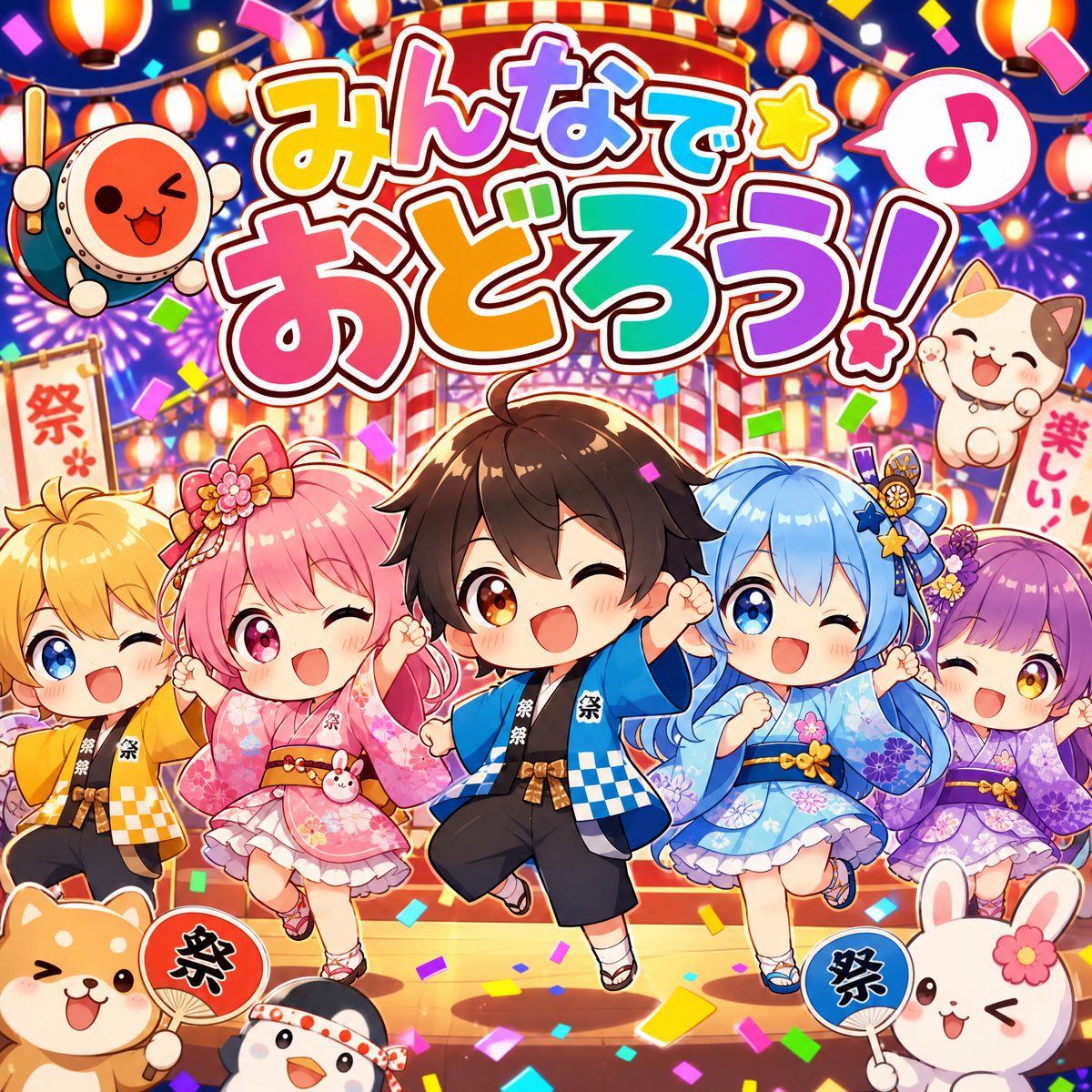 大象传媒 - 大象传媒精选·超萌chibi角色节日庆典动漫